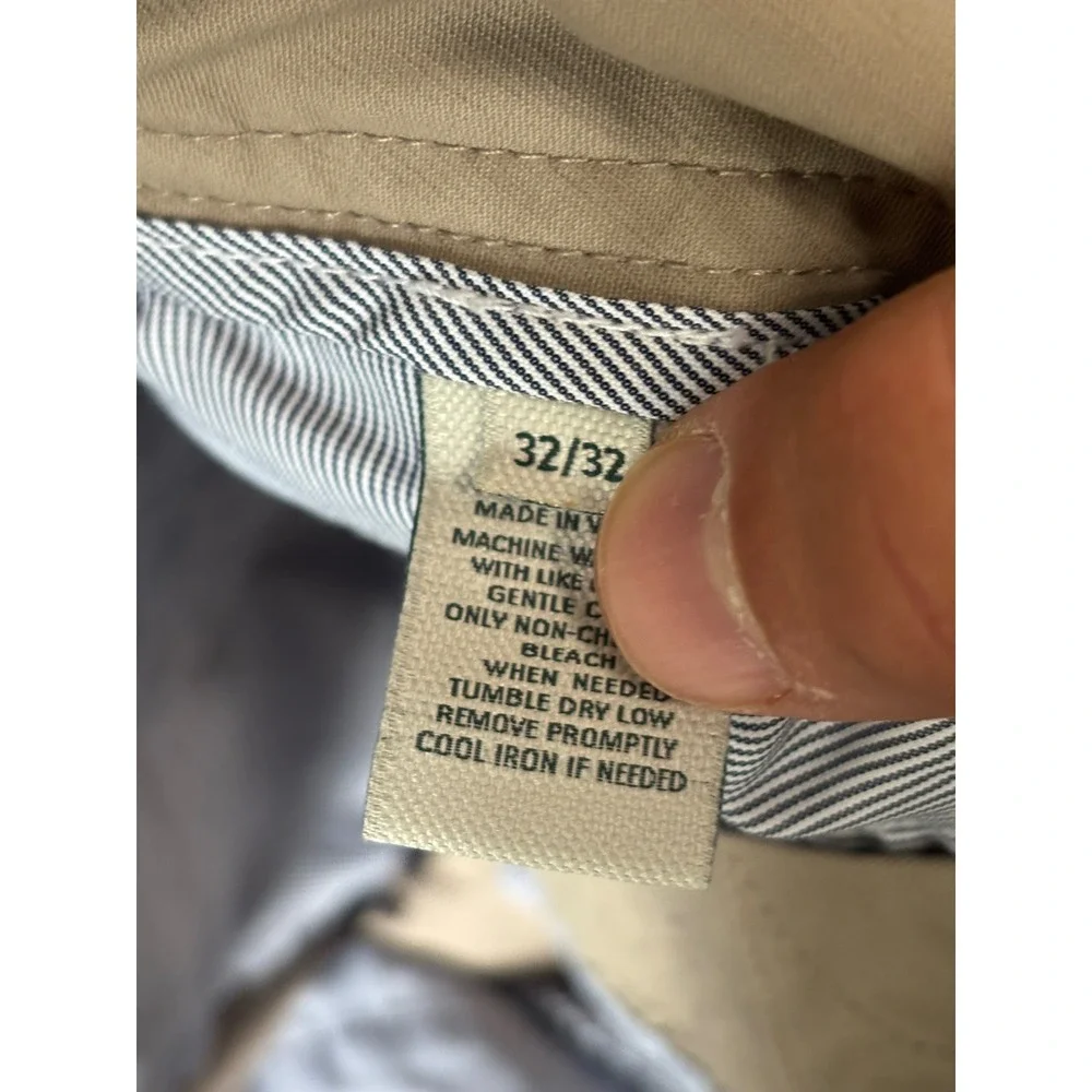 Duck Head Harbor Performance Chino Pants Men's 32x31 Stone Khaki Stretch